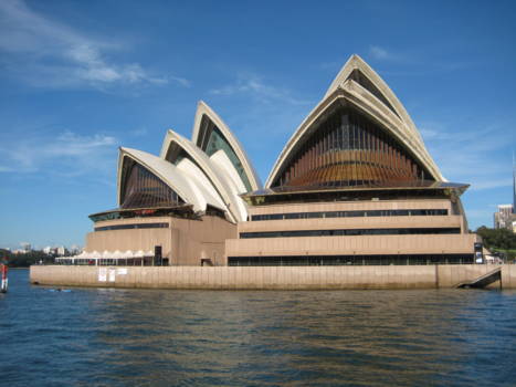 Sydney Opera House - Opera House vanaf de ferry
