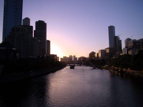 Melbourne - Melbourne by evening