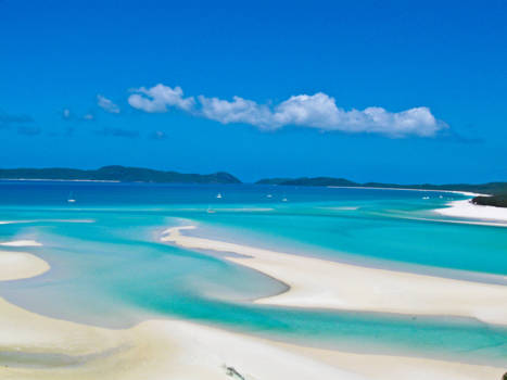 Whitsunday Islands - Whitehaven beach
