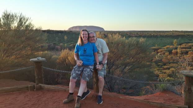 Uluru-Kata Tjuta National Park - 50 jaar en ten huwelijk gevraagd....mooi kado !