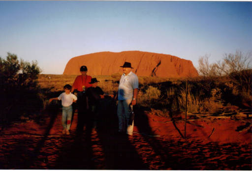Uluru (Ayers Rock) - reisgezelschap