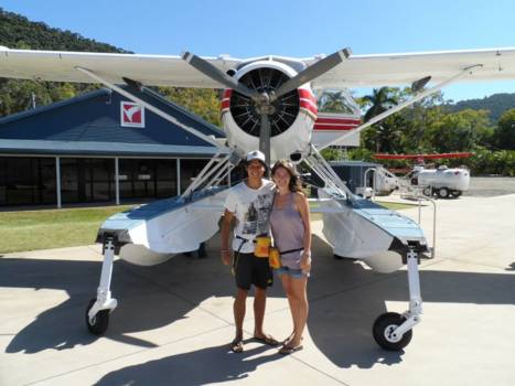 Rondvlucht over het Great Barrier Reef, een must-do - Voor vertrek Air Whitsundays