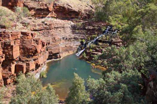 Western Australia - Fortescue Falls, Karijini National Park