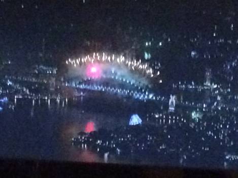 New Year's Eve Sydney - Harbour Bridge at New Year's eve 2015