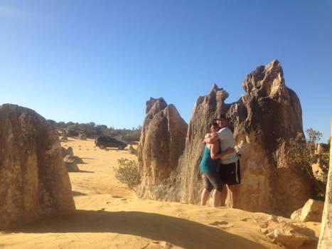 Nambung National Park (The Pinnacles) - Real love at the pinnacles