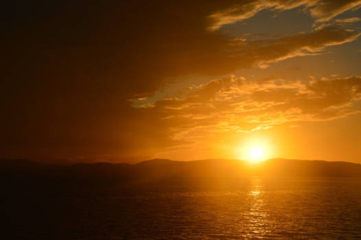 Queensland - Zonsondergang droom weg