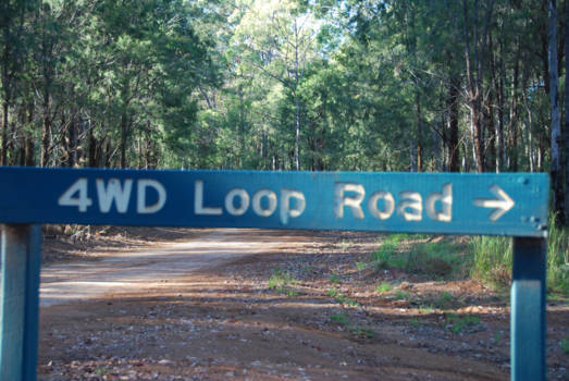 Outback - 4 wd door australia met de tent