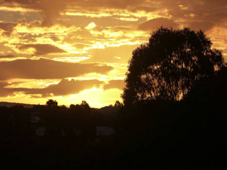 Queensland - Sunset near North Lakes