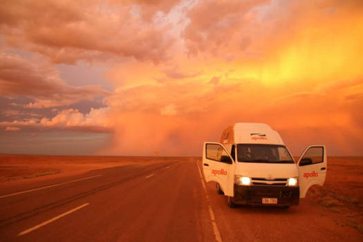 Coober Pedy - Na regen komt zonneschijn