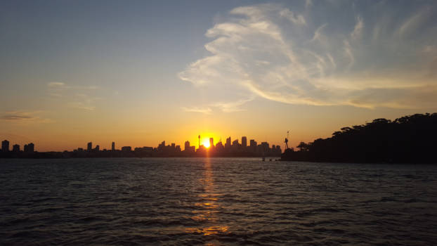 Sydney - Zonsondergang