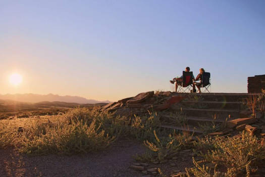 Flinders Ranges National Park - Genieten van de zonsondergang