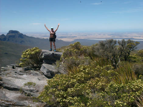 Western Australia - Op de top van de Bluff Knoll, Stirling Range NP