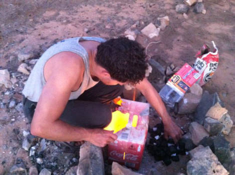 Perth - Wonderen der Natuur in West-Australie - de BBQ in de outback voor het avondeten