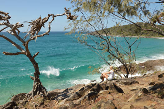 Noosa National Park - Genieten van het uitzicht vanuit Noosa national park