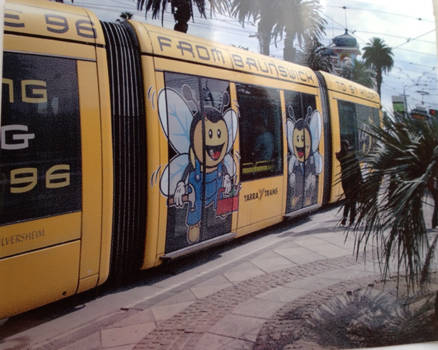 Sydney - Bumblebeetram naar st. Kilda