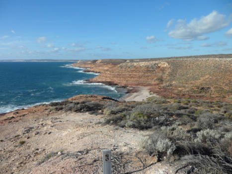 Western Australia - Ruige kust bij Kalbari