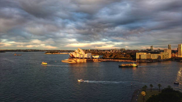 Sydney - Beste timing ever... Magic hour ❤
