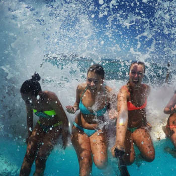 Sydney - Kleine meisjes worden nooit groot! Australië (Bondi Icebergs club) was fantastisch!