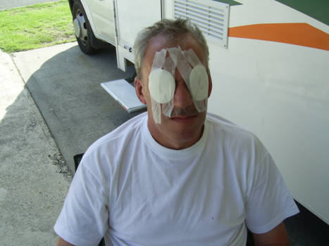 Queensland - Hij kwam om Australië te zien,helaas last gehad van glaucoom,met ziekenhuis bezoek.