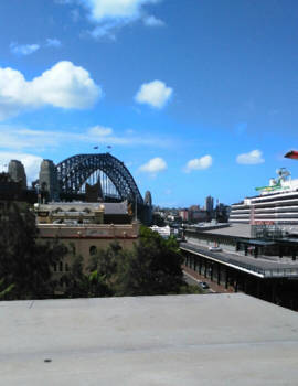 Sydney - Uitzicht van af MCA