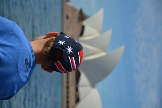 Sydney Opera House - Nog zo jong, maar toen al de liefde van zijn leven "Australië".