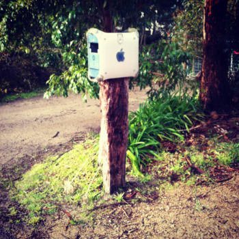 Melbourne - Bijzondere brievenbus in Melbourne