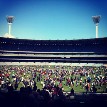Melbourne - Most beautiful stadium in the world: MCG in Melbourne