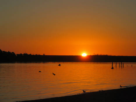 Tasmanië - Sunset at Tassie!