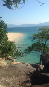 Cairns - Fitzroy Island - famous beach