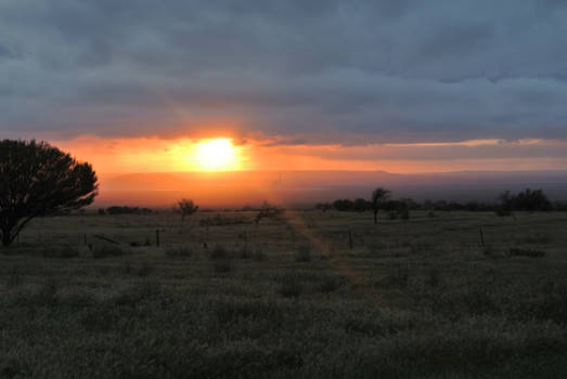 South Australia - Sunset "Spear Creek" Flinders Ranges