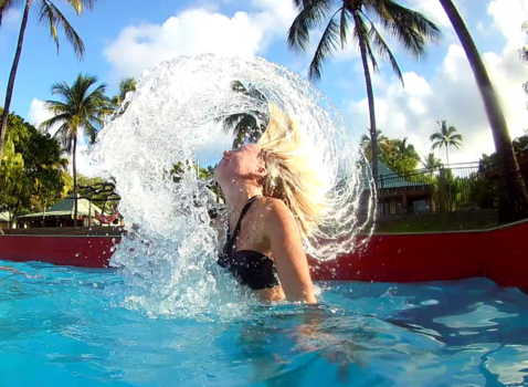 Cairns - Hairflip in een paradijsje
