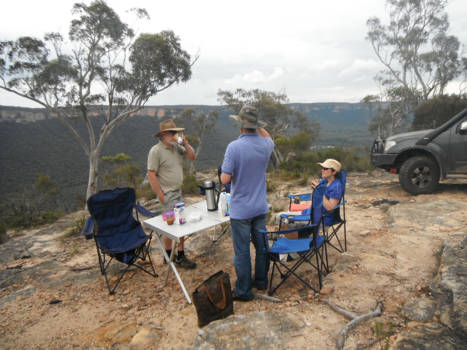 New South Wales - lunch in Blue Mountains
