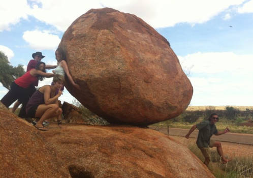 Devils Marbles - Onze reisgids nog gezien???