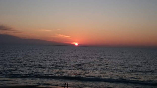 Perth - Ondergaan van de zon