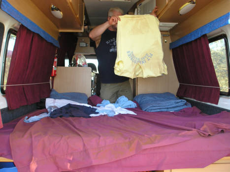 Kimberley (Australië) - Fortescue Falles: everything was covered with red dust!