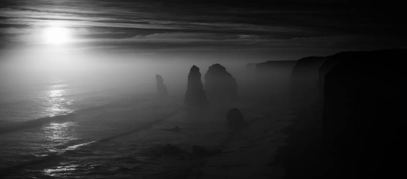 Great Ocean Road - 12 Apostles bij zonsondergang