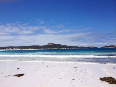 Western Australia - een van de vele fantastische stranden in Esperance