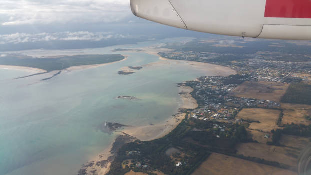 Tasmanië - Kustlijn voor Deconport