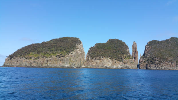 Tasmanië - Mooiste rotsformatie bij Port Arthur langs de kust