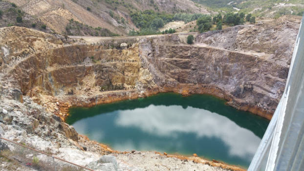 Tasmanië - Iron blow look out.