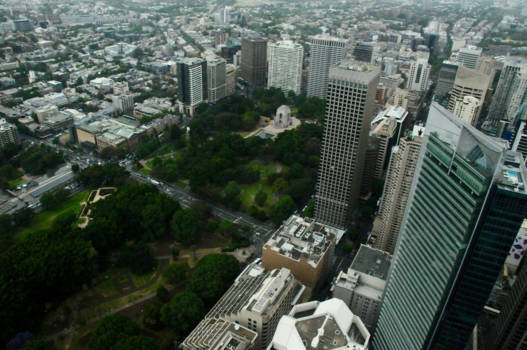 Bondi Beach - Sydney view from Westfield tower