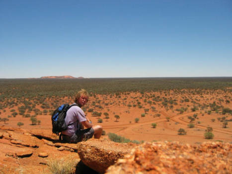 Outback - Contemplating life in the red dessert