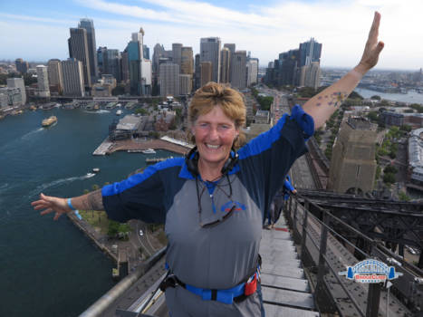 Sydney Harbour Bridge - We did it