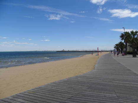 St. Kilda - St Kilda Beach in Melbourne