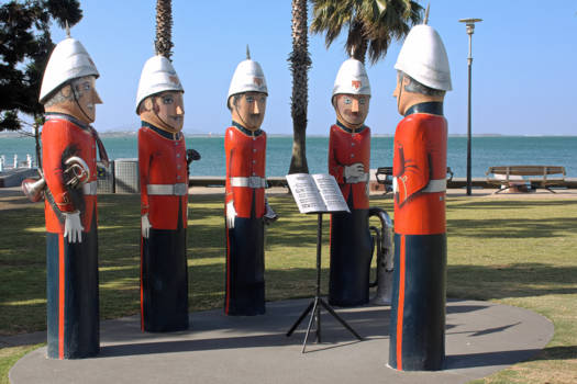 Victoria (Australië) - repetitie in de ochtendzon