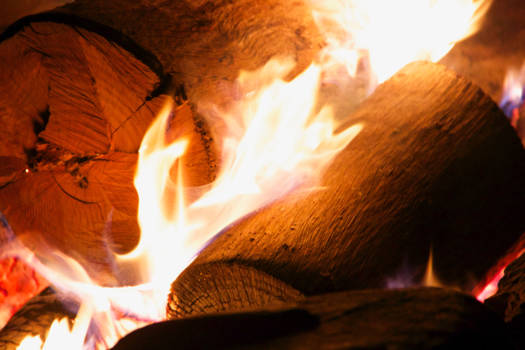 Northern Territory - brandend hout