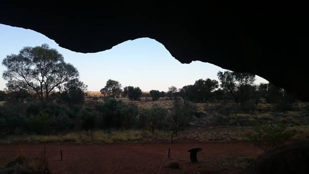 Uluru (Ayers Rock) - Vanuit de Uluru