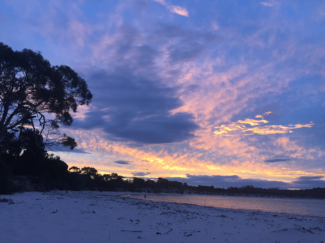 Freycinet National Park - Sunset at Wineglass Bay