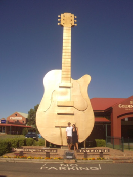 New South Wales - Big Golden Guitar - Tamworth