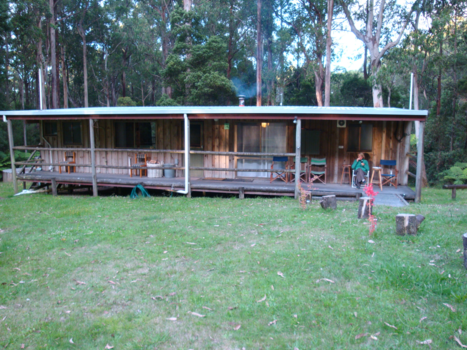 Victoria (Australië) - Familiebezoek.  Baramunga in de buurt van Apollo Bay